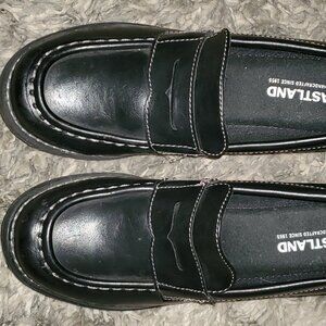 EASTLAND HOLLY BLACK LOAFERS, SIZE 7